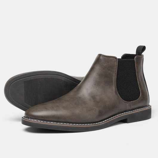 Botas Retro de Cuero Genuino para Hombre - Image 7