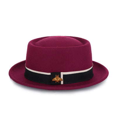 Sombrero de Lana Pura para Mujer con Detalle de Abejita - Accesorio de Moda - Image 7