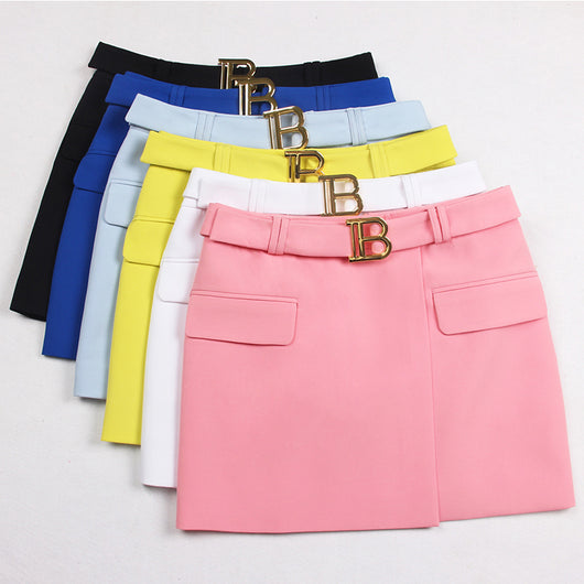 Minifalda A-line Fresca y Ajustada para Verano