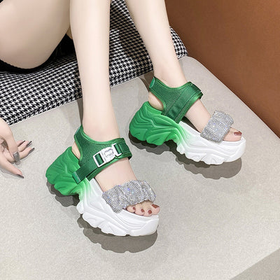 Zapatillas Deportivas Casual con Strass Estilo Romano - Image 7