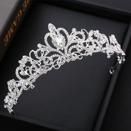 Corona Barroca para Novia - Diadema de Lujo