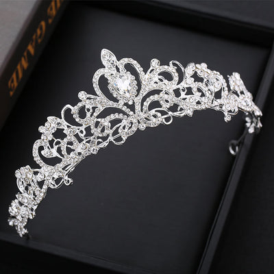 Corona Barroca para Novia - Diadema de Lujo