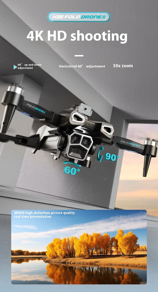 Dron H35 Profesional 8K con Evitación de Obstáculos - Image 13