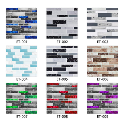 Adhesivos de Mosaico Mármol Embossed para Cocina y Baño - Image 13