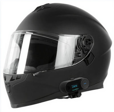 Casco de Moto con Intercomunicador Bluetooth T-COMSC - Sonido Estéreo 800M - Image 6