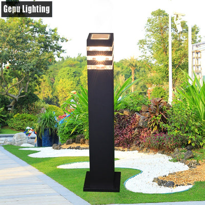 Lámpara Solar de Piso para Exterior - Resistente al Agua - Image 3