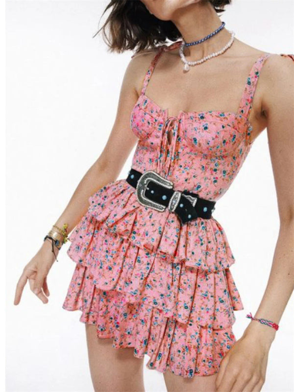 Falda Corta Floral Cake Sweet para Mujer - Image 10