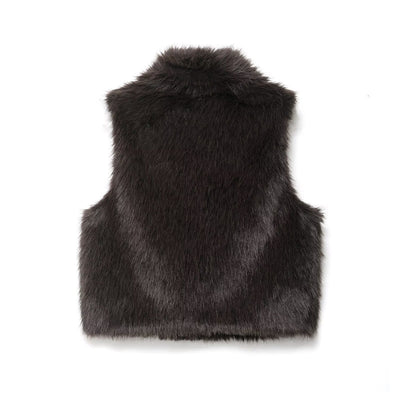 Chaleco de Piel Sintética Suelto y Casual para Mujer - Image 16