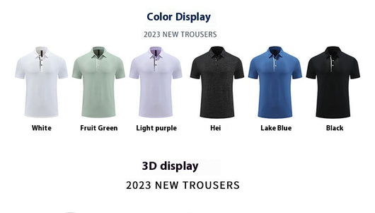 Polo Transpirable de Secado Rápido con Efecto Fresco para Hombre - Image 27