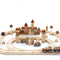 Juego de Construcción Ferrocarril Urbano - Puzzle de Madera Educativo para Niños