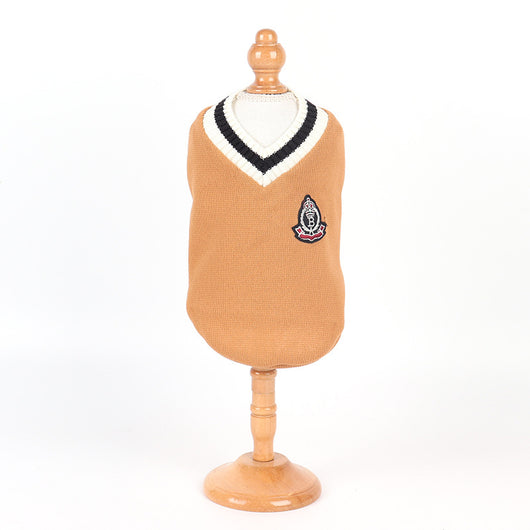 Chaleco Tejido Suave para Mascotas - Cuello V Otoño Invierno - Image 13