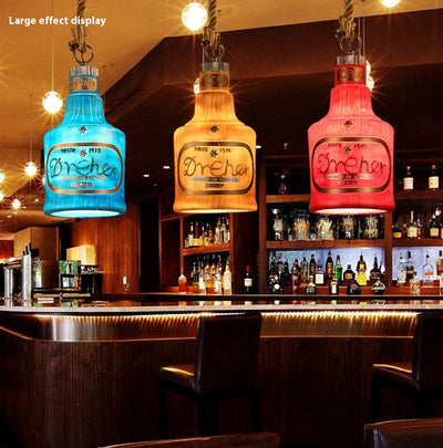 Lámpara Colgante Botella de Vino con Luz LED Creativa - Image 20