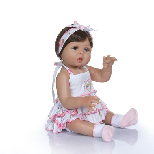 Muñeco Bebé de Silicona Realista 48cm - Juguete Educativo Ligero