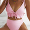 Bikini Deportivo Espalda Descubierta Estilo Europeo