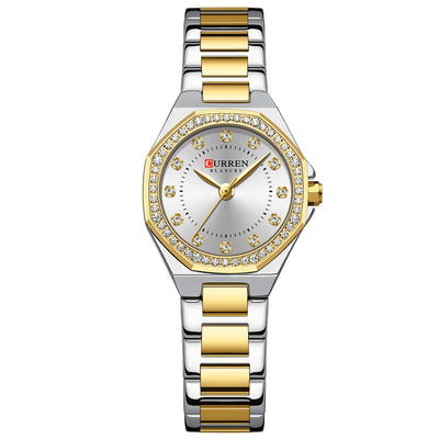 Reloj Elegante Impermeable con Cristales Decorativos - Image 4