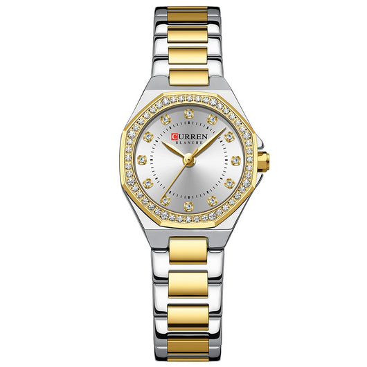 Reloj Elegante Impermeable con Cristales Decorativos - Image 4