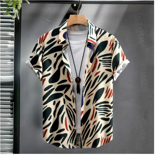 Camisa Casual de Algodón y Lino para Hombre - Image 6