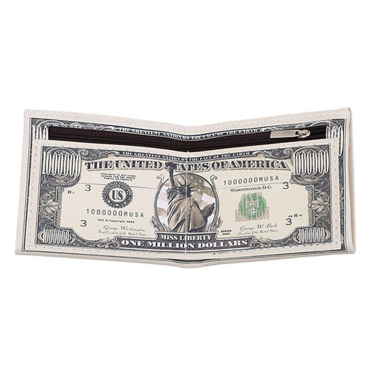 Billetera Corta con Estampado Creativo USD - Image 3
