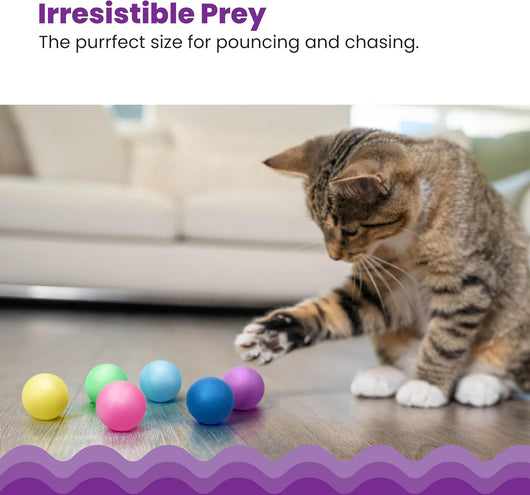Torre de Juego Interactiva para Gatos con 3 Niveles y Bolas Giratorias - Image 3
