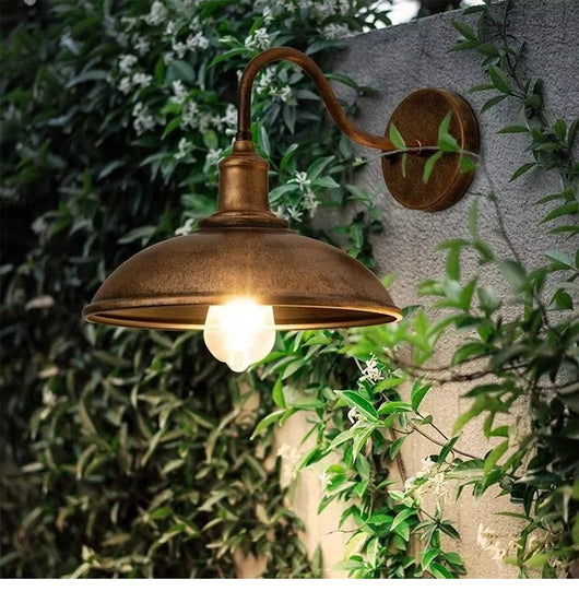 Lámpara de Pared Estilo Retro para Patios y Jardines - Image 18