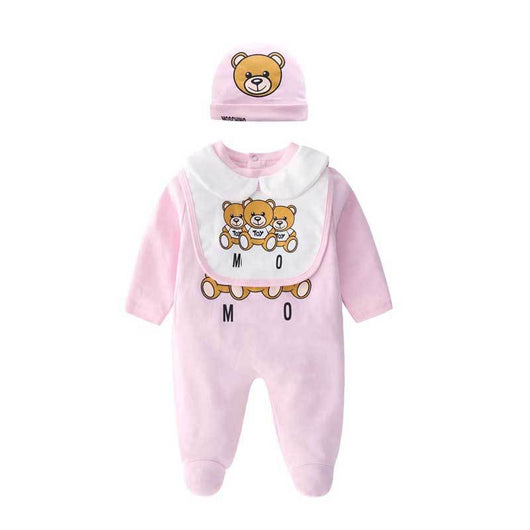 Pijama Mameluco Bebé Estampado Osito Manga Larga para Gatear - Image 7