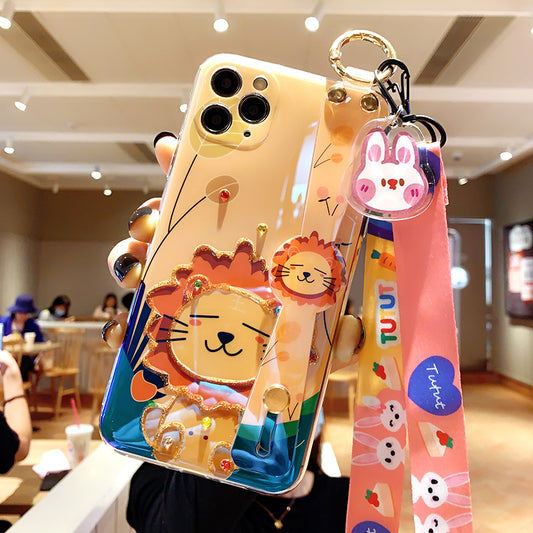 Funda Protectora con Correa para iPhone - Silicona Antishocks con Diseño Epoxy - Image 2