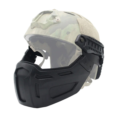 Casco Táctico Modular con Protección Facial Plegable - Image 23