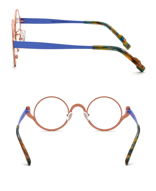 Lentes Redondos de Titanio Ultraligero en Colores Vibrantes - Image 17