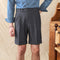 Shorts de Algodón Texturado para Clima Cálido