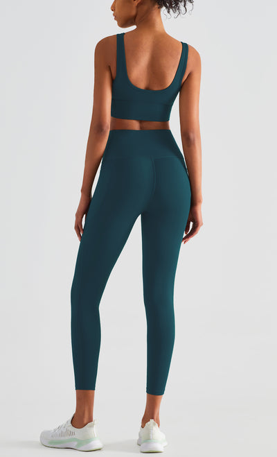 Pantalones Deportivos Levantacaderas con Bolsillos Laterales y Cintura Alta - Image 20