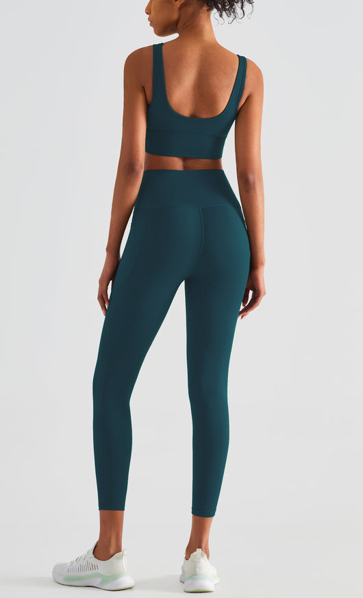 Pantalones Deportivos Levantacaderas con Bolsillos Laterales y Cintura Alta - Image 20