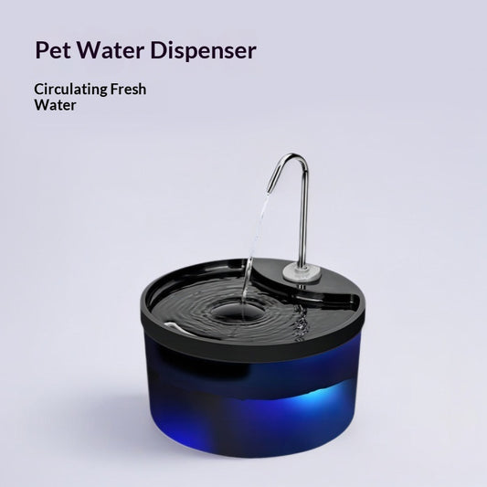Fuente de Agua Automática para Mascotas con Filtro Silenciosa