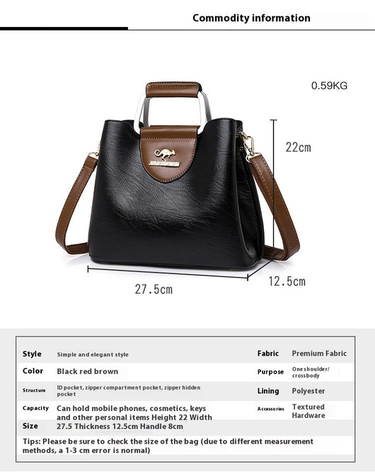 Bolso Tote de Cuero Suave Premium con Gran Capacidad para Mujer - Image 10