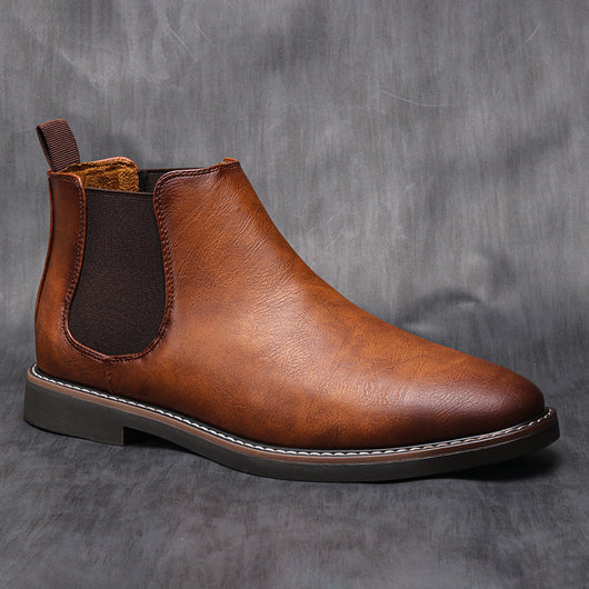 Botas Retro de Cuero Genuino para Hombre - Image 18