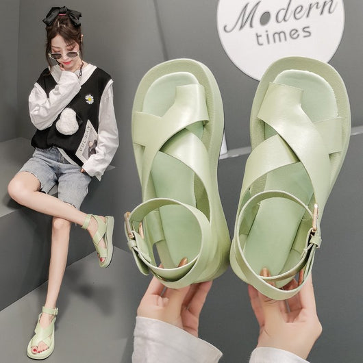 Sandalias Romanas Hada con Suela Gruesa para Mujer - Image 2