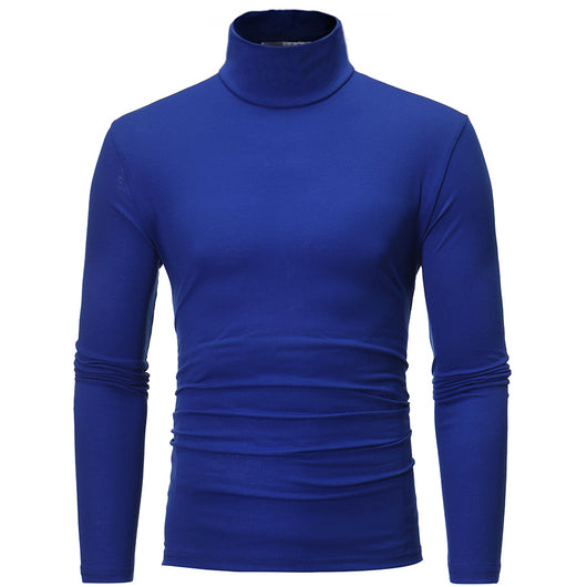 Camiseta Cuello Alto Manga Larga Ajustada - Image 9