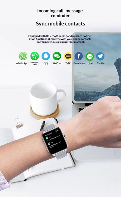 Reloj Inteligente Deportivo con Llamadas Bluetooth y Música - Image 19
