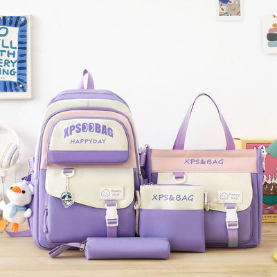 Mochila Escolar de 4 Piezas para Secundaria - Image 7