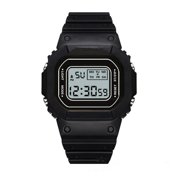 Reloj Deportivo LED Multifuncional Impermeable para Estudiantes y Jóvenes