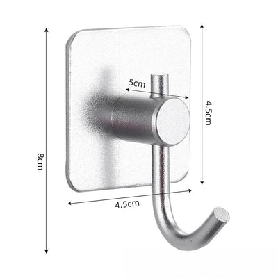 Gancho Adhesivo de Acero Inoxidable sin Clavo - Aluminio Premium - Image 13