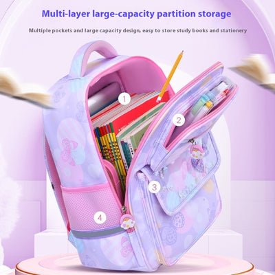 Mochila Escolar Infantil con Protección Dorsal y Gran Capacidad - Image 12