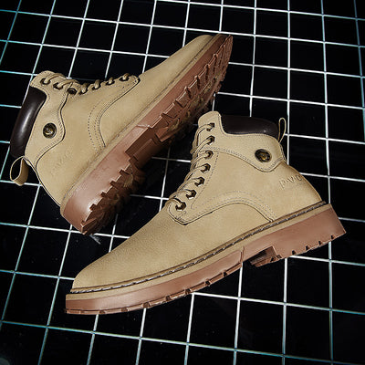 Botas de Trabajo Estilo Británico con Punta Redonda para Hombre - Image 3