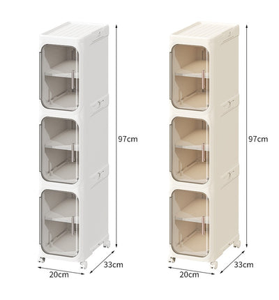 Gabinete Organizador Plegable Multifuncional para Baño - Image 22