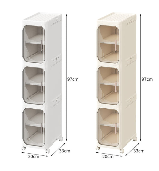 Gabinete Organizador Plegable Multifuncional para Baño - Image 22