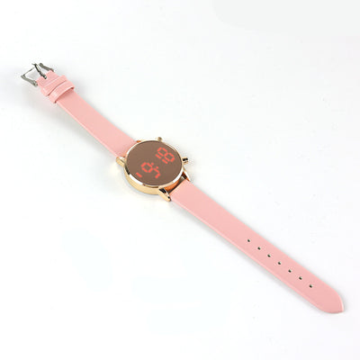 Reloj Electrónico Redondo para Estudiantes Estilo Coreano - Image 4
