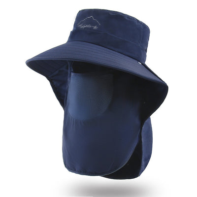 Sombrero Pescador de Ala Ancha con Protección Solar para Hombre - Image 7
