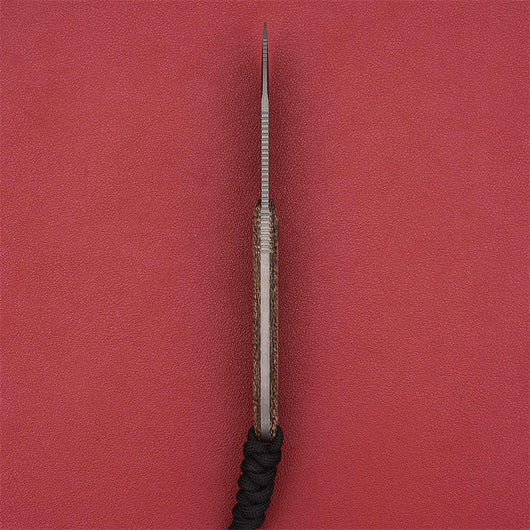 Cuchillo Recto de Acero 14C28N con Mango Mikata - Corte Profesional - Image 6