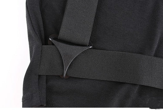 Blusa Corta para Mujer con Botones Triangulares Decorativos - Image 7