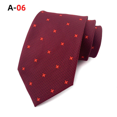 Corbata Jacquard Paisley Europeo Americana para Hombre - Image 7