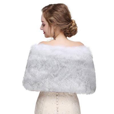 Estola de Piel de Zorro para Novia - Chal Elegante Invierno - Image 22
